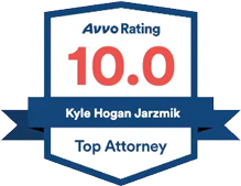 Avvo Rating 10.0 Kyle Hogan Jarzmik Top Attorney